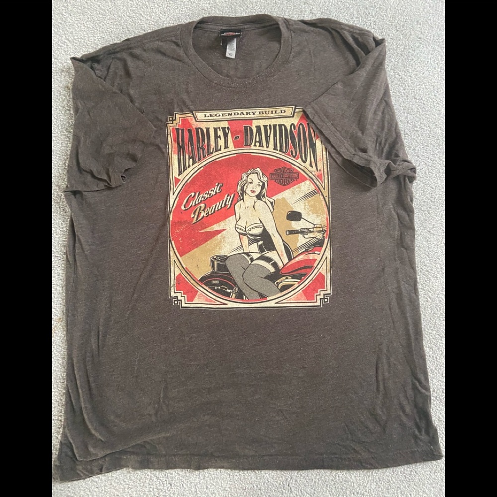 mens xxl harley t shirt